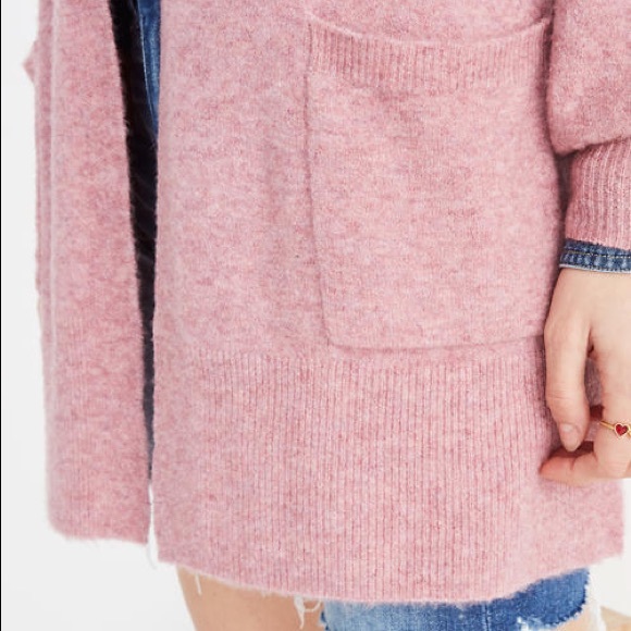 NEW Madewell Edgewater Bubble Sleeve Cardigan Sweater - Picture 5 of 8